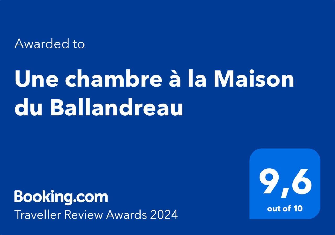 Une Chambre A La Maison Du Ballandreau Bed & Breakfast Monségur Exterior photo
