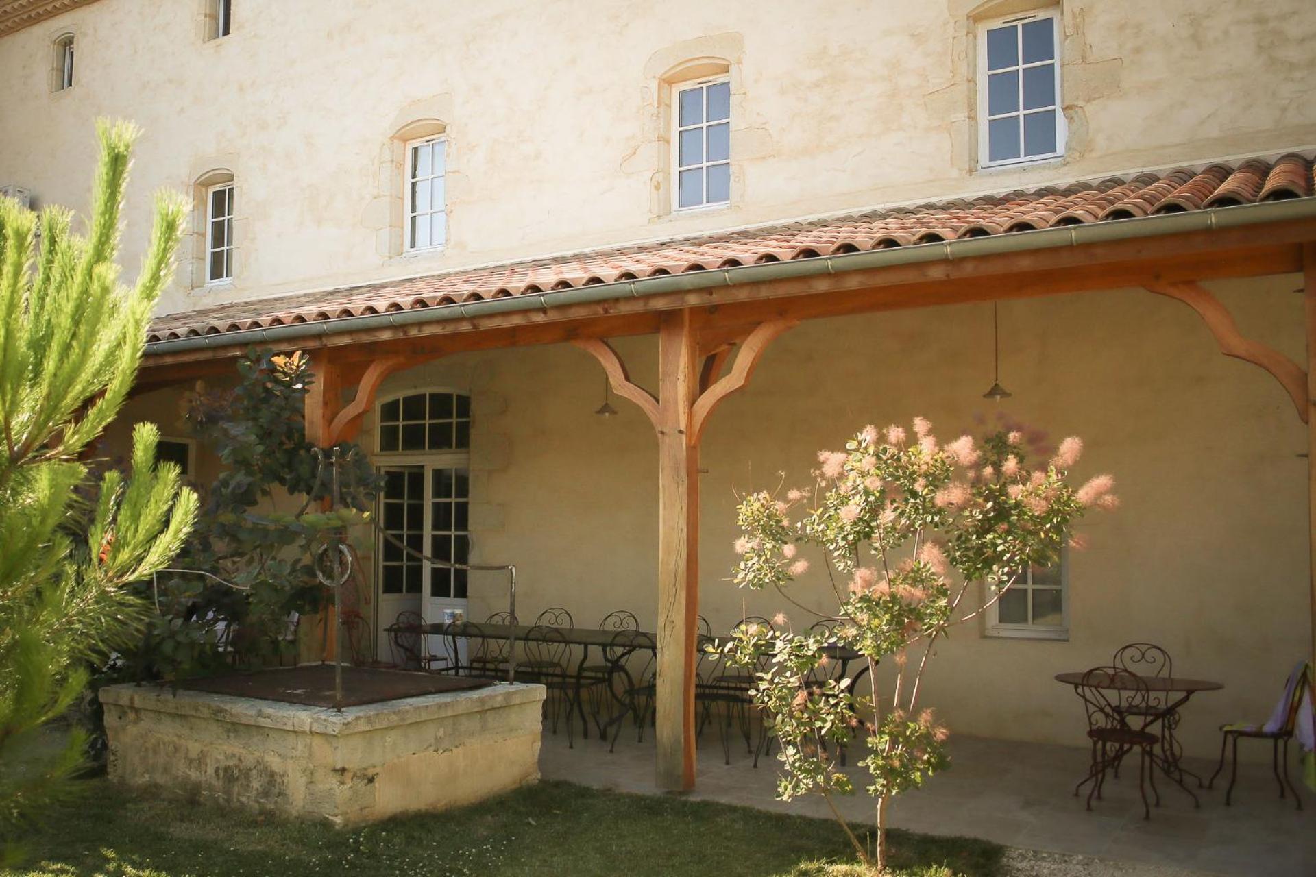 Une Chambre A La Maison Du Ballandreau Bed & Breakfast Monségur Exterior photo